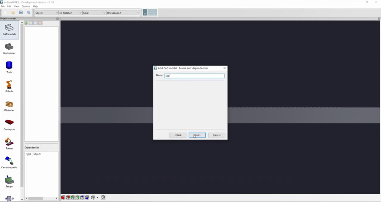 1.1、AUTOMAPPPS機(jī)器人編程教程- 加載CAD