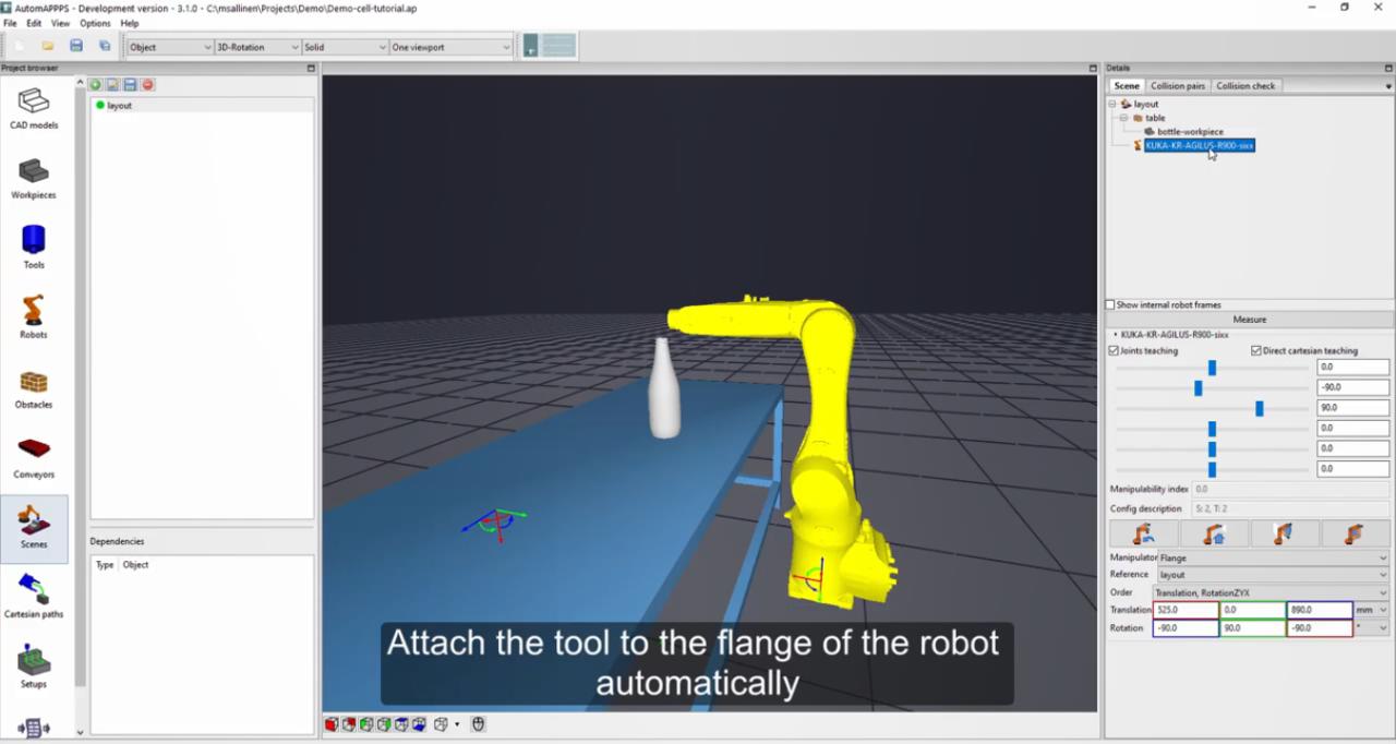 1.9、AUTOMAPPPS機(jī)器人編程教程-建立一個(gè)單元